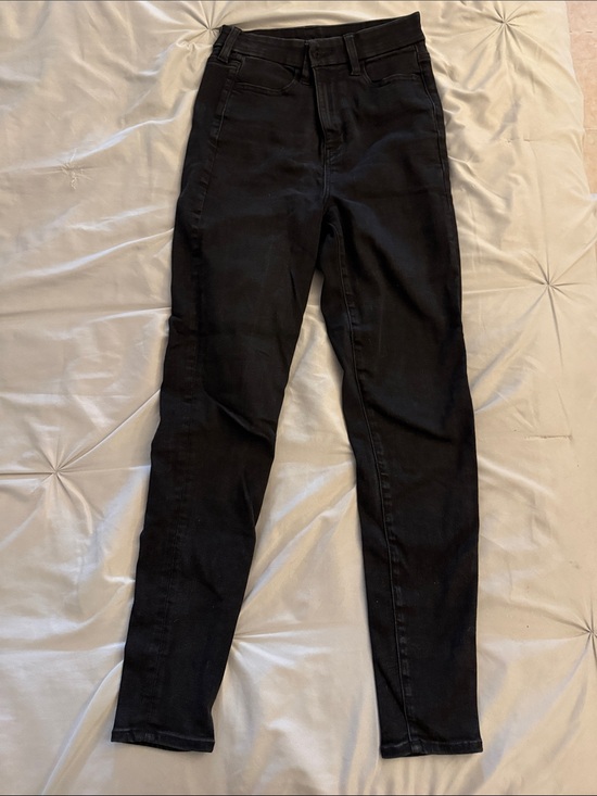 American Eagle Outfitters Denim - American Eagle Outfitters Curve Love Tall Black Skinny High-Rise Jeans